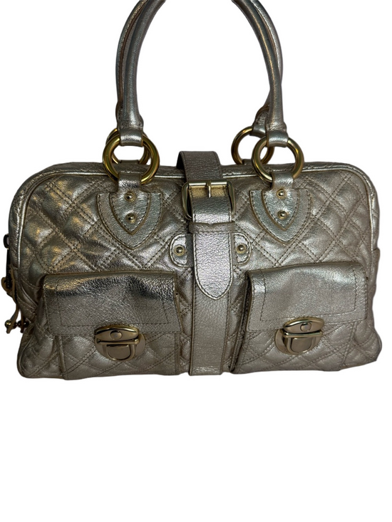Marc Jacobs Handbags - #359 Marc Jacobs Venetia Made in Italy Quilted Leather Satchel